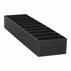 Groomtech Standard Blade Caddy Single Row 10pcs - Black