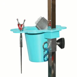 Groomtech Starflower Scissors Holder With Ring & Carabiner - Turquoise