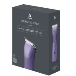 Andis EMerge Cord/Cordless Clipper - Purple -Oz Grooming World AN 00425