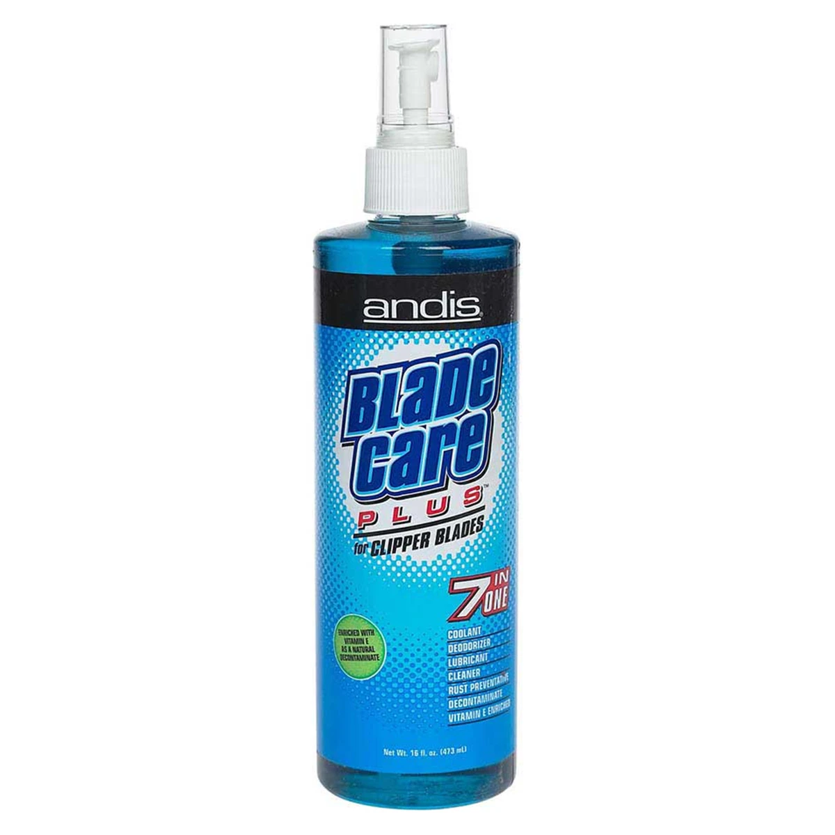 Andis Blade Care Plus 7in1 Coolant Cleanser Lubrication Spray 473ml 3 Andis Blade Care Plus 7in1 Coolant Cleanser Lubrication Spray 473ml