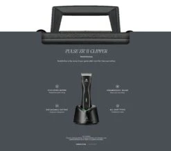Andis Pulse ZR II Cordless Clipper With 2 Batteries - Black -Oz Grooming World AN 79175 3
