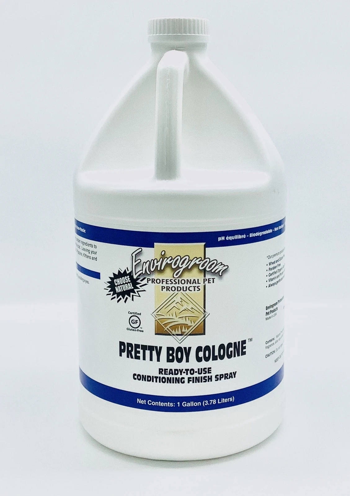 Envirogroom Pretty Boy Cologne RTU Conditioning Finish Spray 1 Gallon 3 Envirogroom Pretty Boy Cologne RTU Conditioning Finish Spray 1 Gallon