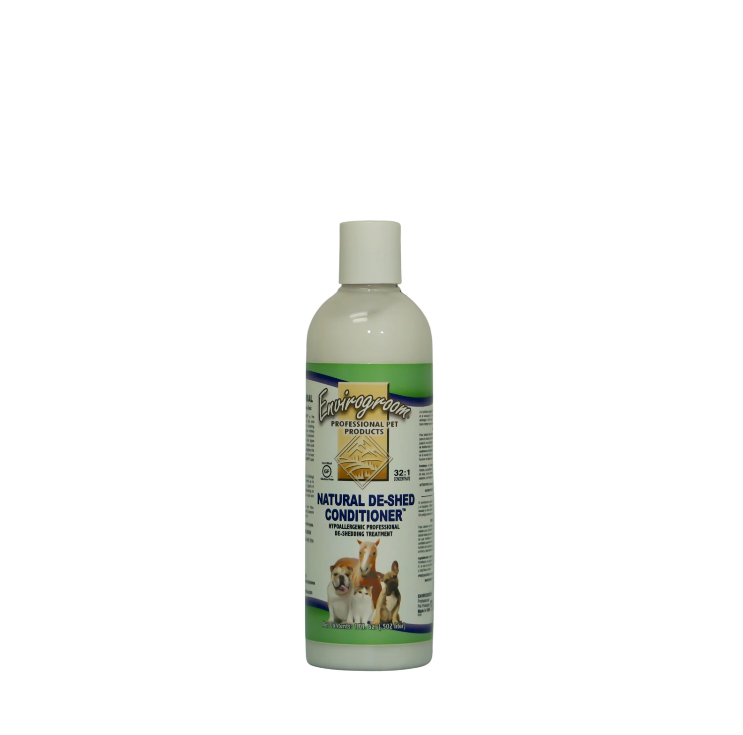Envirogroom Natural De-Shedding And Detangling Conditioner 17oz 3 Envirogroom Natural De-Shedding And Detangling Conditioner 17oz