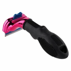 Furminator DeShedding Tool - Small Cat Short Hair Metallic [Pink] -Oz Grooming World FU 01223 3