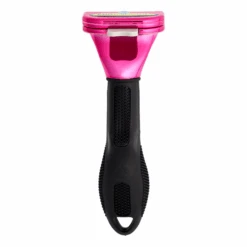 Furminator DeShedding Tool - Small Cat Long Hair Metallic [Pink] -Oz Grooming World FU 01224 2