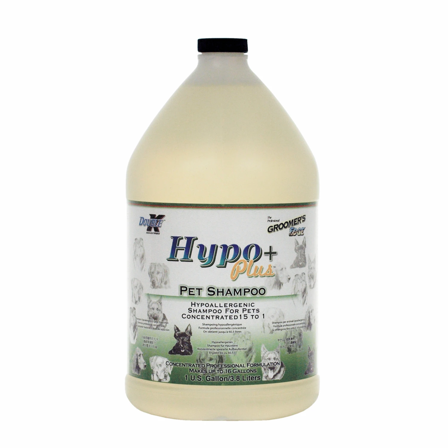 Groomer's Edge Hypo+ Allergenic Shampoo 3.8L 3 Groomer's Edge Hypo+ Allergenic Shampoo 3.8L