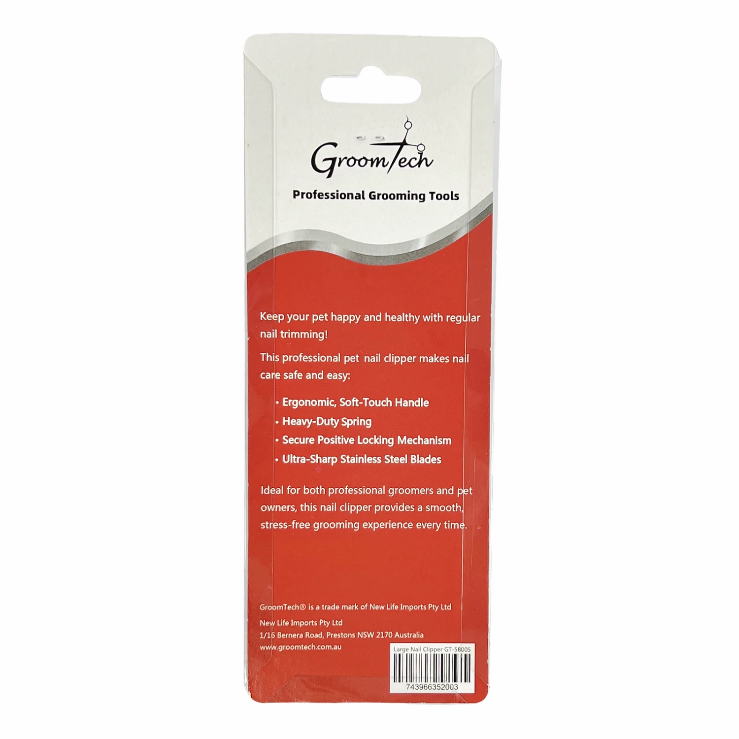 Groomtech Classic Dog Nail Clipper Large 4 Groomtech Classic Dog Nail Clipper Large - Image 2