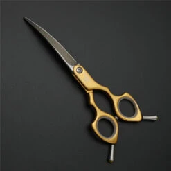 Groomtech Aurora Asian Fusion Shear Curved 6" [Gold]