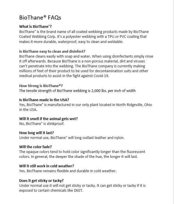 GroomTech Biothane Grooming Loops With Ring 18" X 3/8" - Teal 5 GroomTech Biothane Grooming Loops With Ring 18" X 3/8" - Teal - Image 3
