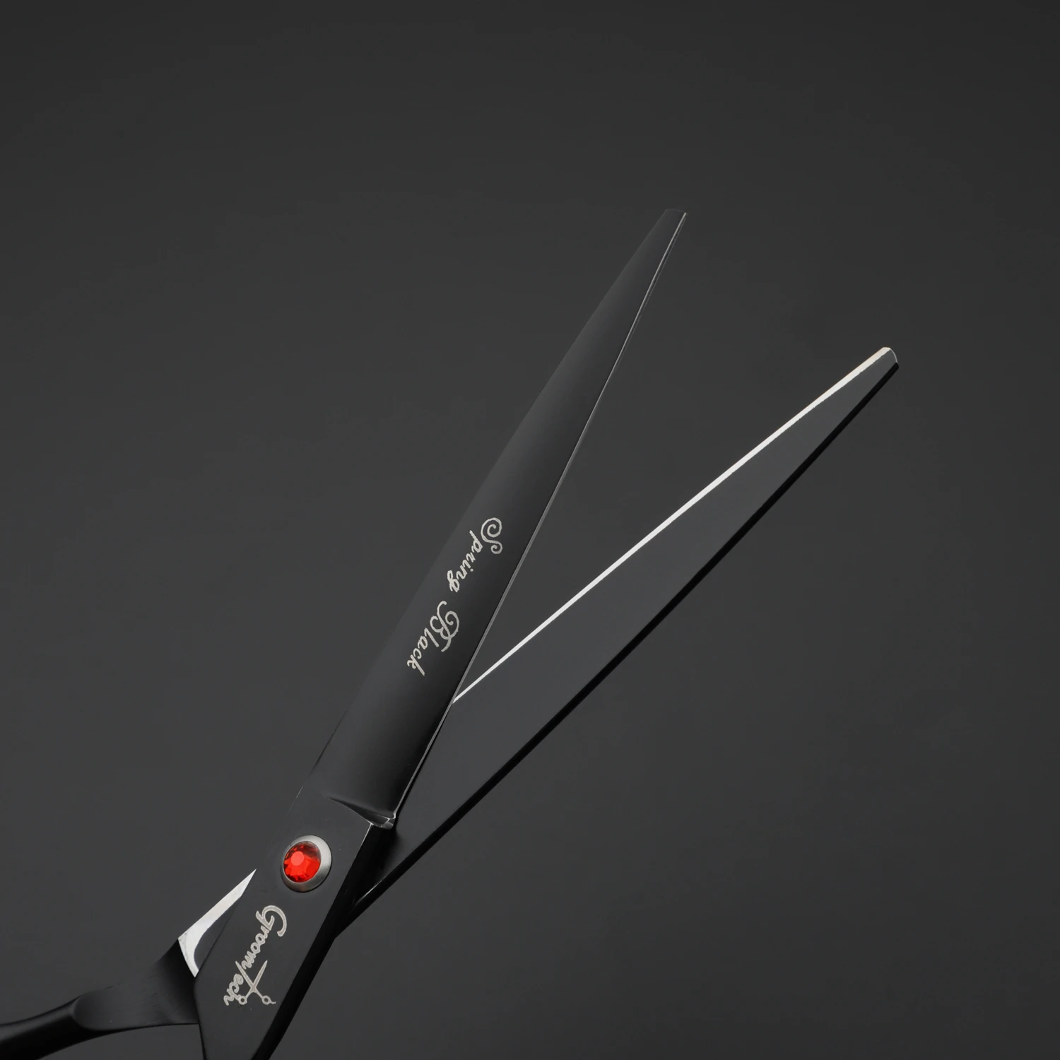 Groomtech Spring Black Pet Grooming Scissors Kit, Set Of 4 With Comb 5 Groomtech Spring Black Pet Grooming Scissors Kit, Set Of 4 With Comb - Image 3