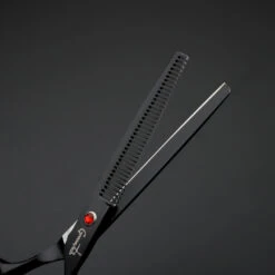 Groomtech Spring Black Pet Grooming Scissors Kit, Set Of 4 With Comb 15 Groomtech Spring Black Pet Grooming Scissors Kit, Set Of 4 With Comb -Oz Grooming World GT SP070 Set4 6