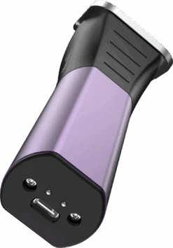 Joyzze Piranha D Series Clipper 2 Speed With 7F/5F/4F Blade [Purple] -Oz Grooming World JY 99090 3