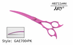 KKO Artisan Scissors Curved 7" [Pink]