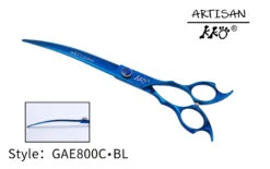 KKO Artisan Scissors Curved 8" [Blue]