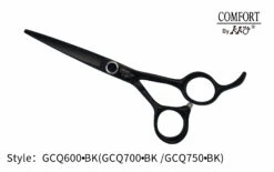 KKO Comfort Line Scissors Straight 6" [Black]
