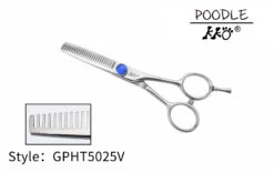 KKO Poodle Scissors Thinner With 25 V Teeth 5"