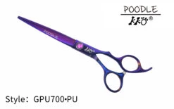 KKO Poodle Scissors Straight 7" [Purple]