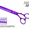 KKO Poodle Scissors Chunker With 18 Flat Teeth 7" [Purple] -Oz Grooming World KK PGPU7018F PU