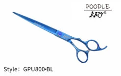 KKO Poodle Scissors Straight 8" [Blue]