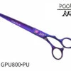 KKO Poodle Scissors Straight 8" [Purple]