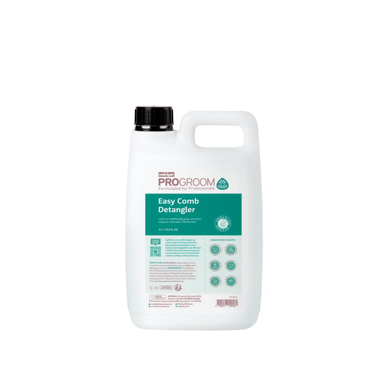 Progroom Easy Comb Detangler 2L 3 Progroom Easy Comb Detangler 2L