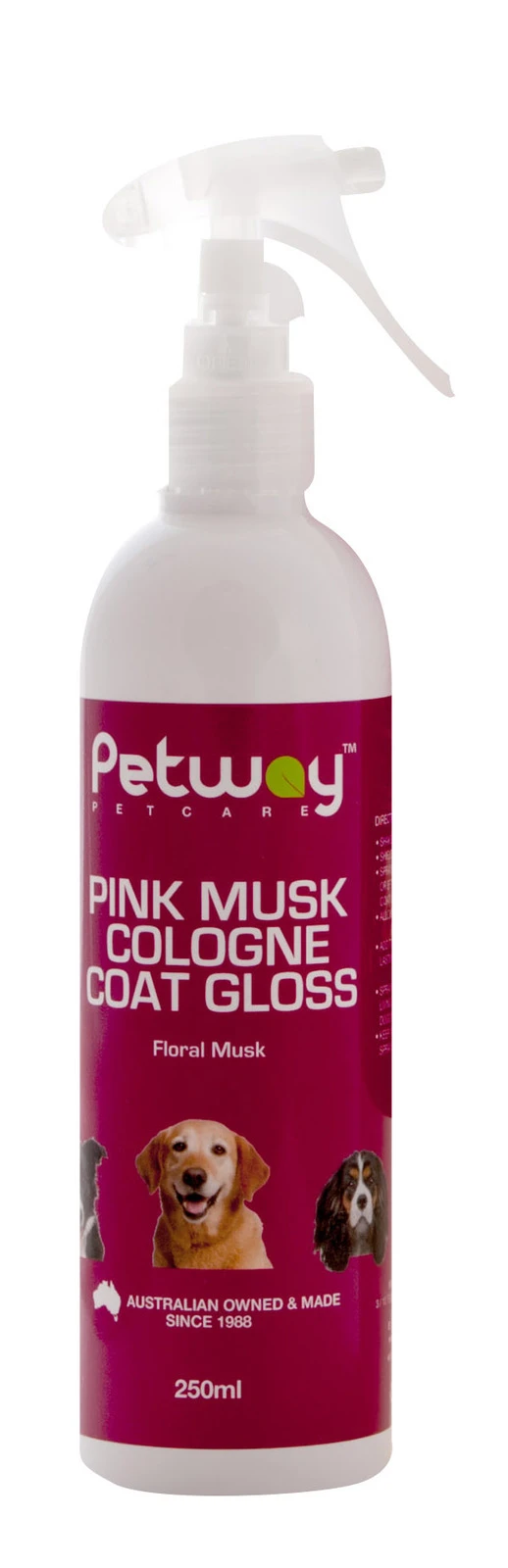 Petway Pink Musk Cologne Coat Gloss 250ml 3 Petway Pink Musk Cologne Coat Gloss 250ml