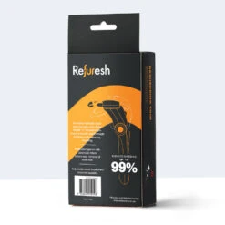 Refuresh Gentle Deshedding Brush For Short/Medium Hair - Small, Red -Oz Grooming World RF 00019 2