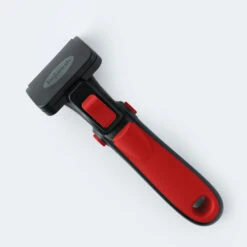 Refuresh Gentle Deshedding Brush For Short/Medium Hair - Small, Red -Oz Grooming World RF 00019 3