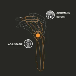 Refuresh Gentle Deshedding Brush For Short/Medium Hair - Large, Red