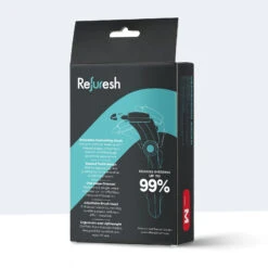 Refuresh Gentle Deshedding Brush For Long Hair - Medium, Red -Oz Grooming World RF 00023 2