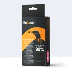 Refuresh Gentle Deshedding Brush For Short/Medium Hair - Small, Pink -Oz Grooming World RF 00086 2