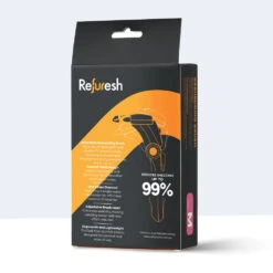 Refuresh Gentle Deshedding Brush For Short/Medium Hair - Medium, Pink 10 Refuresh Gentle Deshedding Brush For Short/Medium Hair - Medium, Pink -Oz Grooming World RF 00087 2