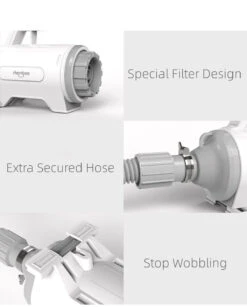 Shernbao Anion Blow Dryer & Vacuum Mini For Cat 17 Shernbao Anion Blow Dryer & Vacuum Mini For Cat -Oz Grooming World S SMD06P 5