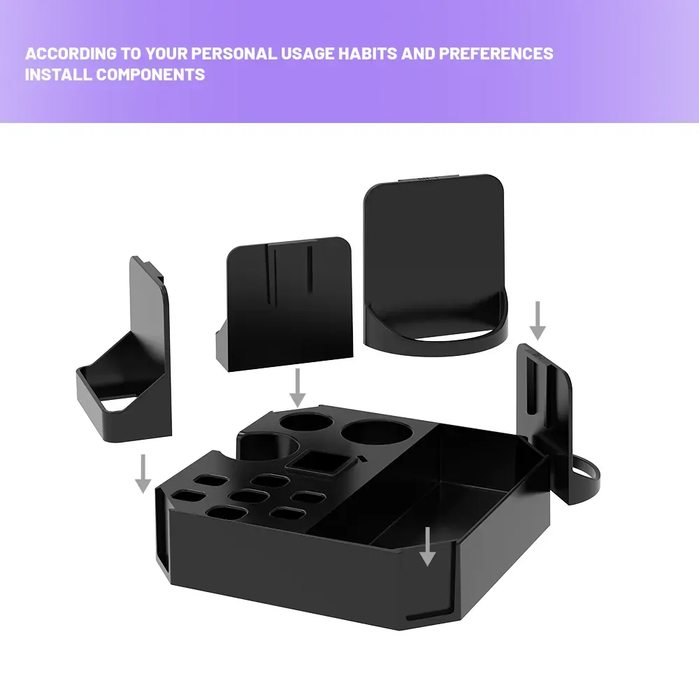 Shernbao Advanced Groomer's Tool Caddy - Blue 5 Shernbao Advanced Groomer's Tool Caddy - Blue - Image 3