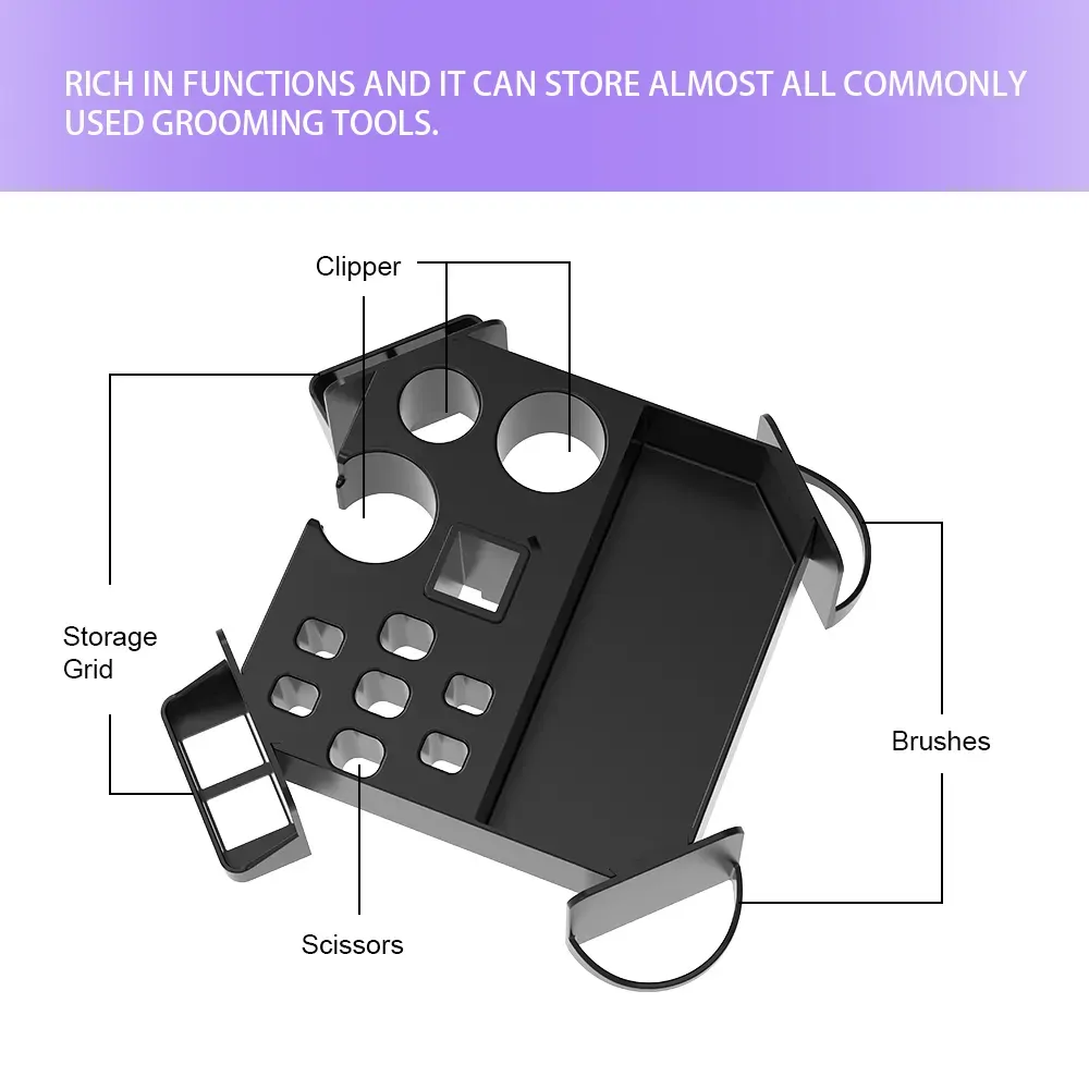 Shernbao Advanced Groomer's Tool Caddy - Blue 9 Shernbao Advanced Groomer's Tool Caddy - Blue - Image 7