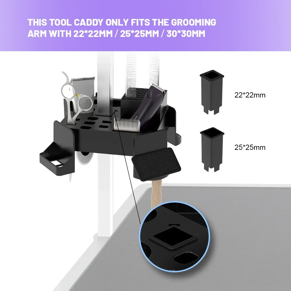 Shernbao Advanced Groomer's Tool Caddy - Blue 3 Shernbao Advanced Groomer's Tool Caddy - Blue