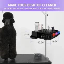 Shernbao Tool Station Pro Groomer's Storage Caddy - Purple -Oz Grooming World S TS003 PP 2