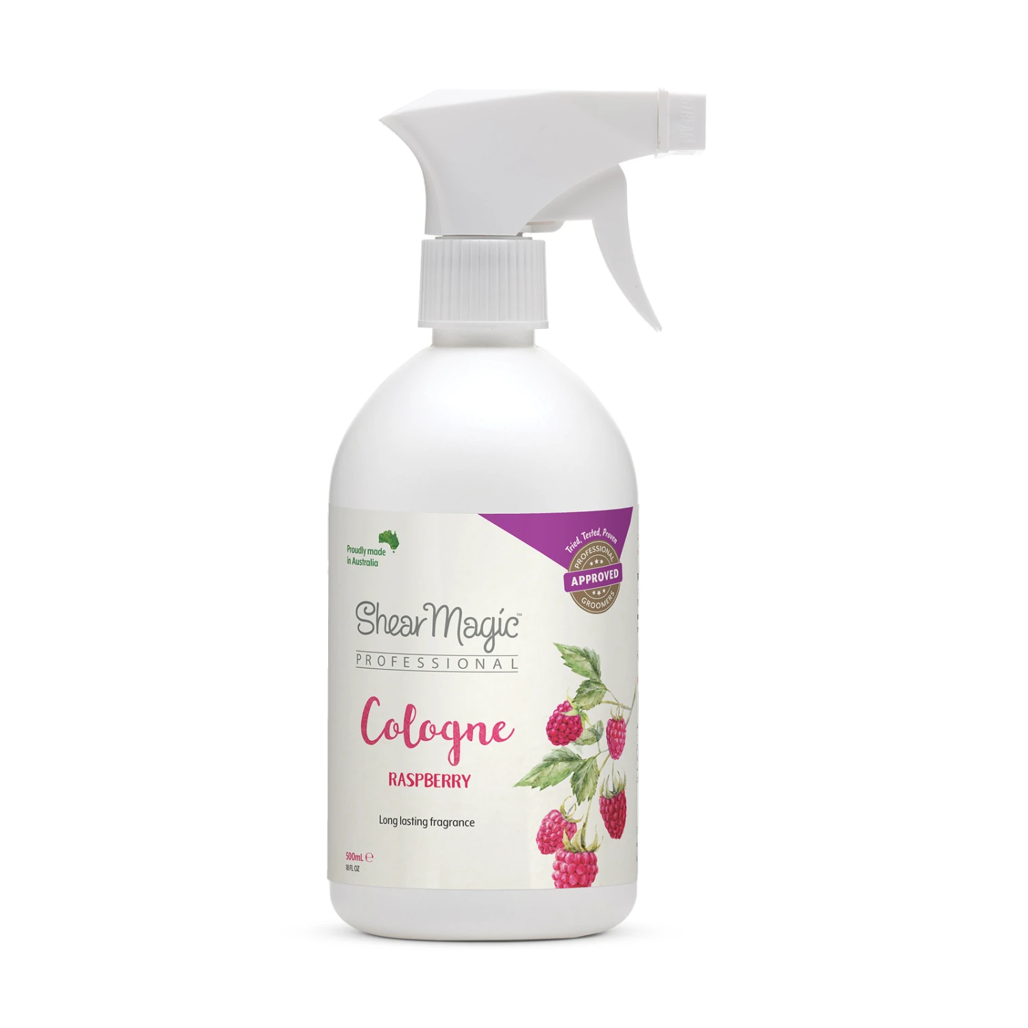 Shear Magic Cologne 500ml (Raspberry) 3 Shear Magic Cologne 500ml (Raspberry)