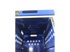 SolidPet Folding Dog Show Aircraft Cage Size 3 - Blue -Oz Grooming World SP ALAC212 BL3 1