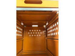SolidPet Folding Dog Show Aircraft Cage Size 3 - Orange -Oz Grooming World SP ALAC212 OR3 1