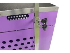 SolidPet Folding Dog Show Aircraft Cage Size 3 - White -Oz Grooming World SP ALAC212 WH3 3