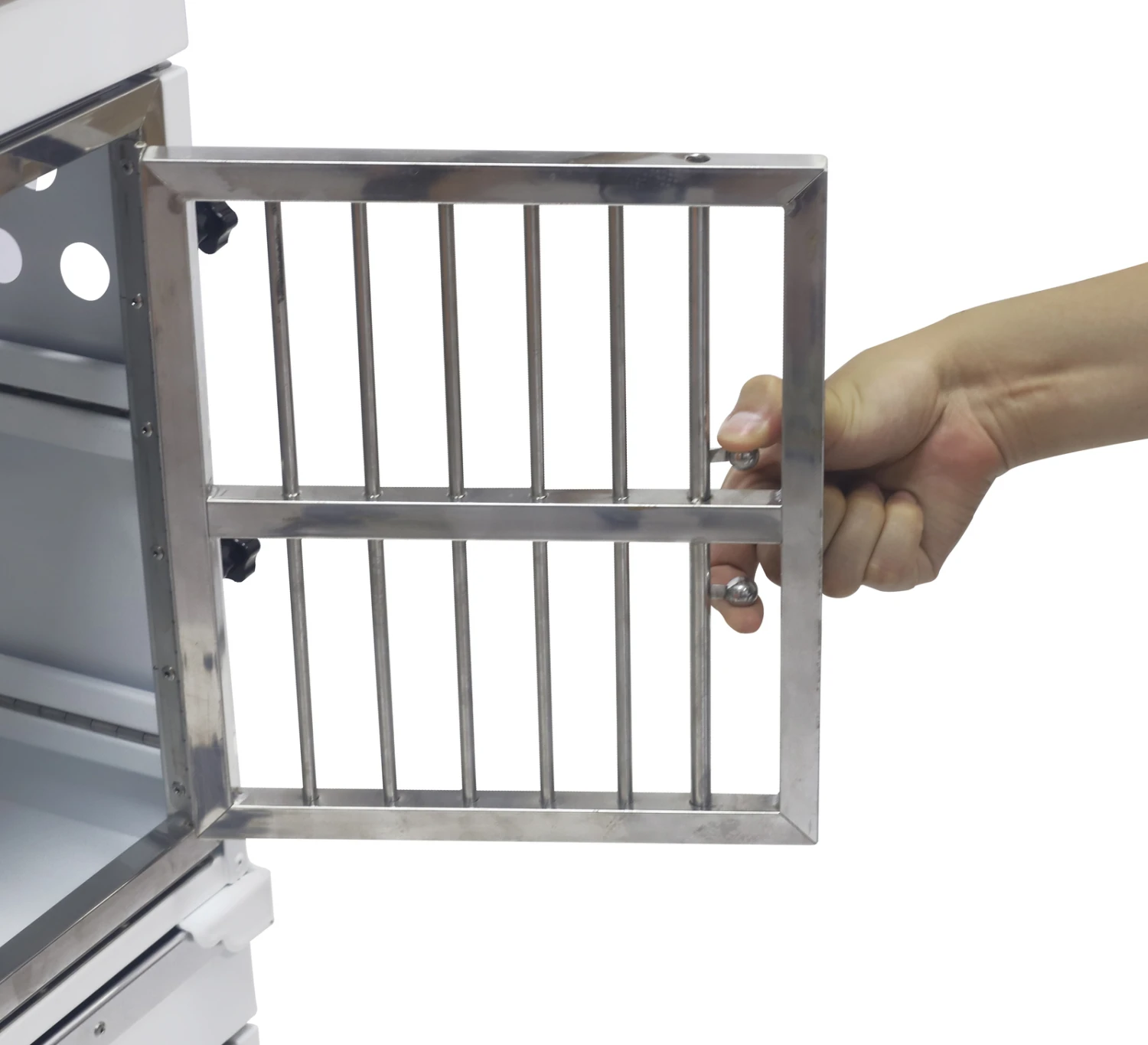 SolidPet Folding Dog Show Aircraft Cage Size 4 - Black 13 SolidPet Folding Dog Show Aircraft Cage Size 4 - Black - Image 11