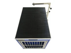 SolidPet Folding Dog Show Aircraft Cage Size 4 - Blue -Oz Grooming World SP ALAC213 BL4 2