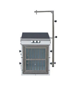 SolidPet Folding Dog Show Aircraft Cage Size 4 - Orange -Oz Grooming World SP ALAC213 OR4 13