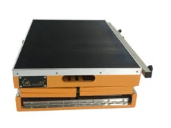 SolidPet Folding Dog Show Aircraft Cage Size 4 - Orange -Oz Grooming World SP ALAC213 OR4 3