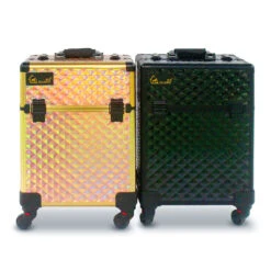 SolidPet Pro Grooming Tool Box With Trolley - Rose Gold -Oz Grooming World SP ALAC239 RG 4