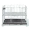 SolidPet 90cm Foldable Stainless Steel Pet Playpen -Oz Grooming World SP STC304 347 1