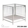 SolidPet Stainless Steel Divider For Dog Run - Large -Oz Grooming World SP STC304 380 1