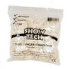 Show Tech Finger Condoms White 100 Pack - Medium