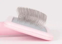 Show Tech Smooth Touch Slicker Brush - Small [Pink] -Oz Grooming World ST 93516 1